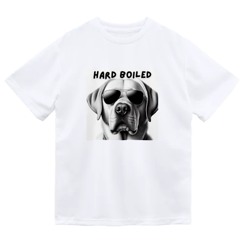 ハードボイルド犬ラブラドール ドライTシャツ