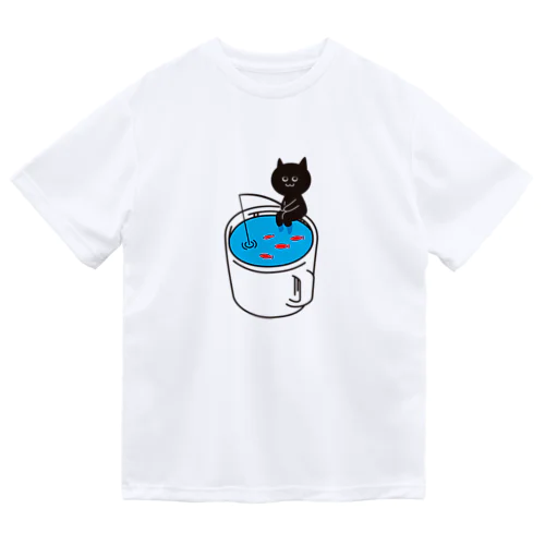 つりねこ ドライTシャツ