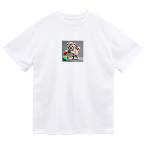 スコティッシュフォールド子猫ちゃん Dry T-Shirt