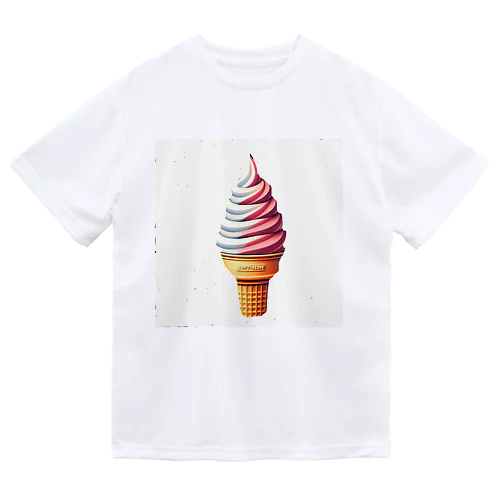 ソフトクリームはいかがでしょうか？ ドライTシャツ