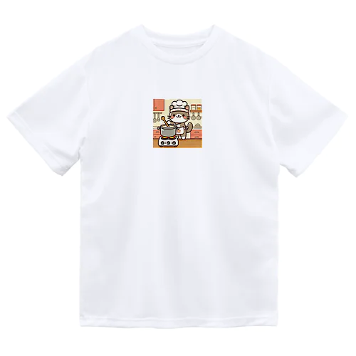 クッキングキャット ドライTシャツ