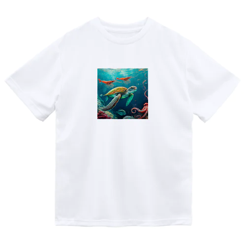 海亀 ドライTシャツ