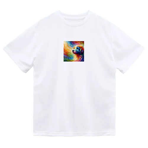 虹色犬 Dry T-Shirt