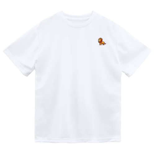 ドット絵のライオン Dry T-Shirt