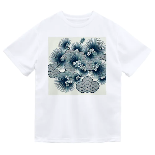 和風柄　笠松柄 Dry T-Shirt