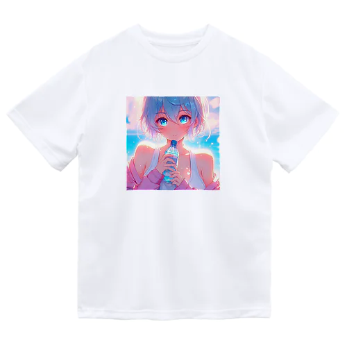 暑いから水分補給♪ ドライTシャツ