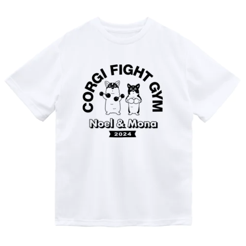 Corgi Fight Gym ドライTシャツ Dry T-Shirt