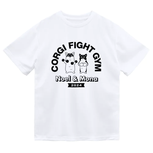 Corgi Fight Gym ドライTシャツ Dry T-Shirt