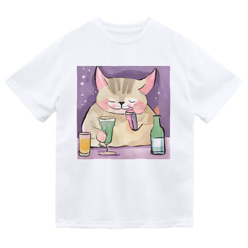 幸せなお酒 ドライTシャツ