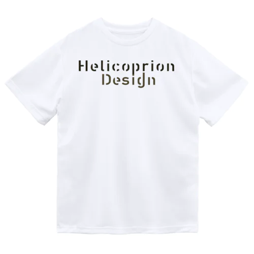 HelicoprionDesign（ヘリコプリオンデザイン）ロゴドライTシャツ Dry T-Shirt