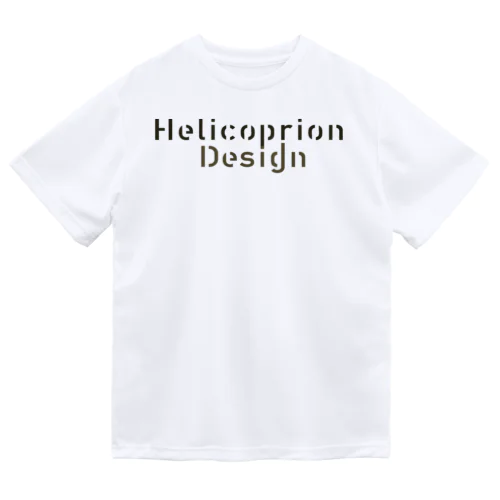 HelicoprionDesign（ヘリコプリオンデザイン）ロゴドライTシャツ ドライTシャツ