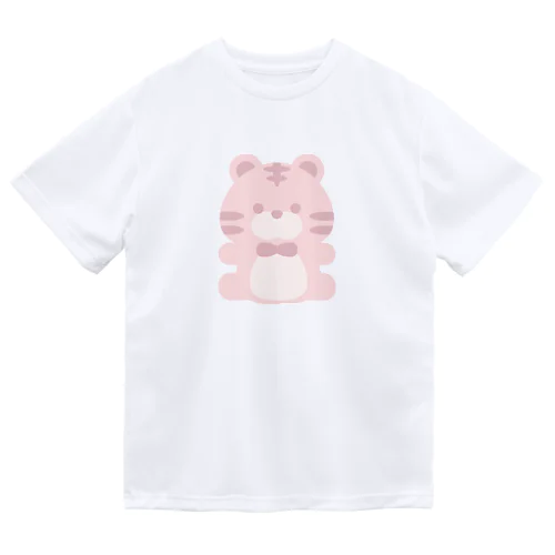 ゆるかわタイガー[ピンク] ドライTシャツ