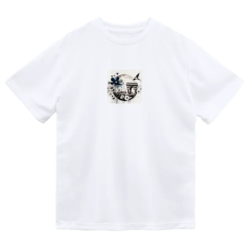 燕とコスモス Dry T-Shirt