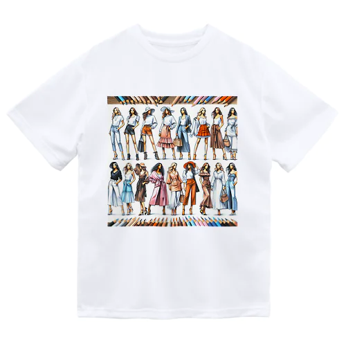 ファッション女子 ドライTシャツ