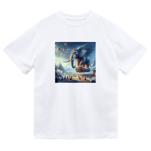 飛ぶぞう Dry T-Shirt