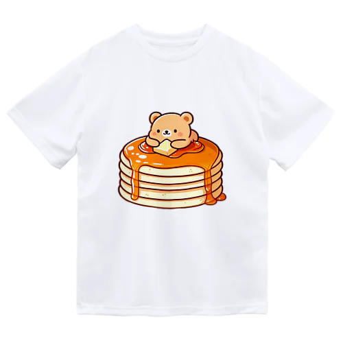 ホットケーキとクマさん Dry T-Shirt