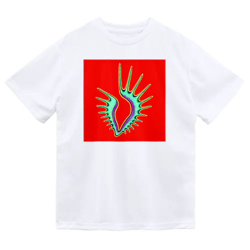 『Shell』赤 Dry T-Shirt