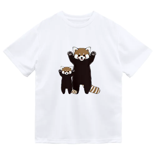 レッサーパンダ息子も参戦 ドライTシャツ