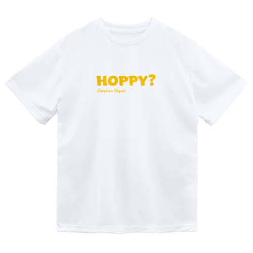 HOPPY_黄色字 Dry T-Shirt