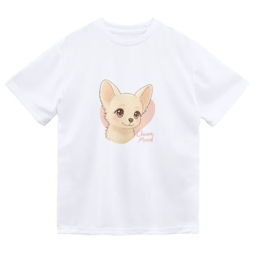 少女漫画風チワワTシャツ｜Chiwa♥Mood Dry T-Shirt