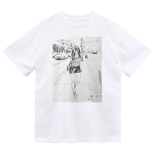 隠れた宝石を探す人 Dry T-Shirt