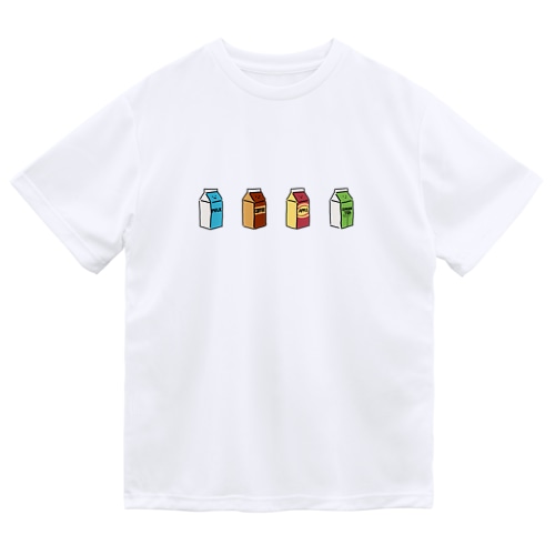 ぎゅうにゅうさんと仲間たち Dry T-Shirt