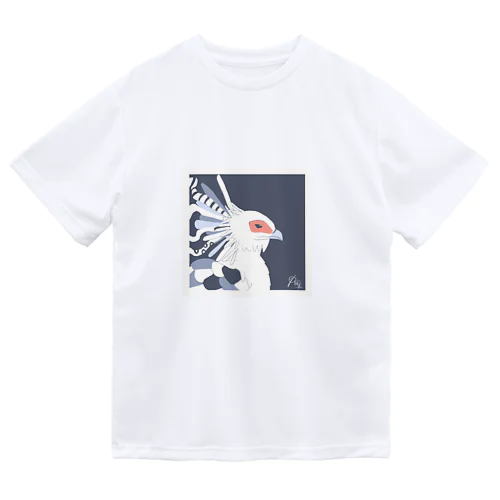 蛇喰鷲 ヘビクイワシ [ #珠鶏雑貨 ] Dry T-Shirt