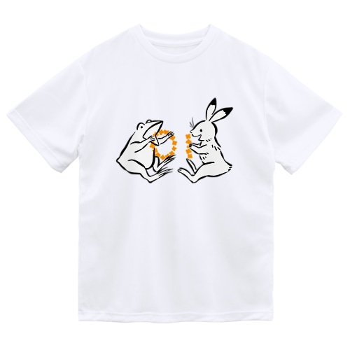 鳥獣戯画(ポップ) Dry T-Shirt