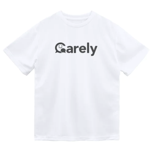 Carelyロゴ（黒） ドライTシャツ