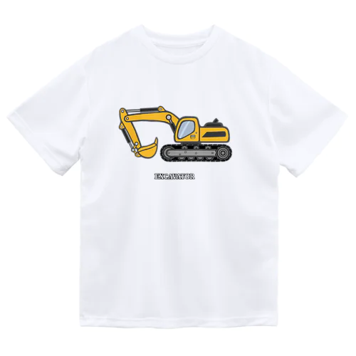 ショベルカー Dry T-Shirt