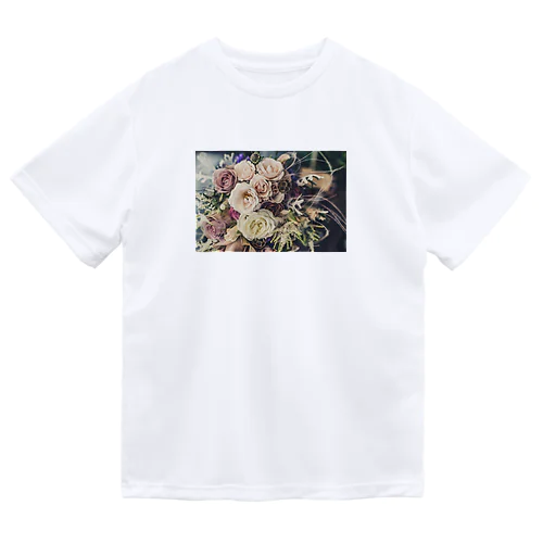 薔薇の花束を。 ドライTシャツ