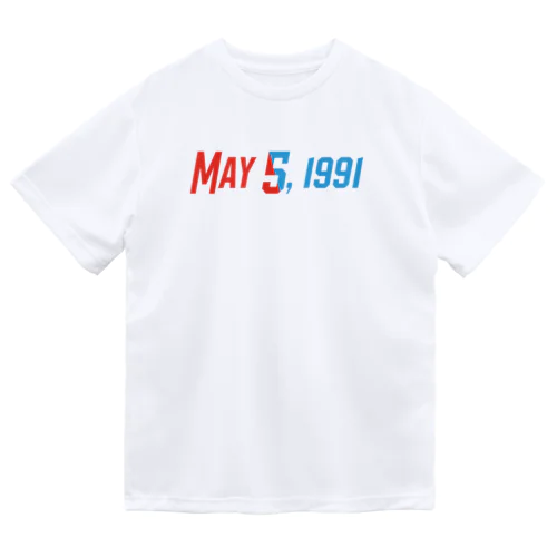 1991年5月5日は彼らの記念日。 ドライTシャツ