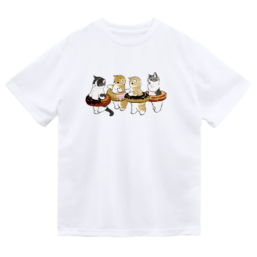 ドーナッツにゃん Dry T-Shirt