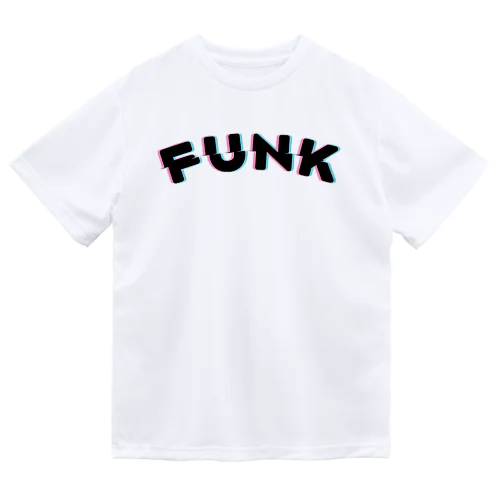 赤青/青赤 やわらか FUNK。 黒 ドライTシャツ