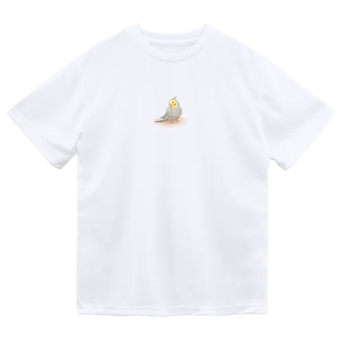 オカメインコ　シナモン【まめるりはことり】 ドライTシャツ