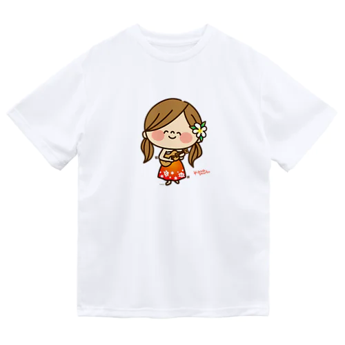 かわいい主婦の1日フラガール3 ドライTシャツ