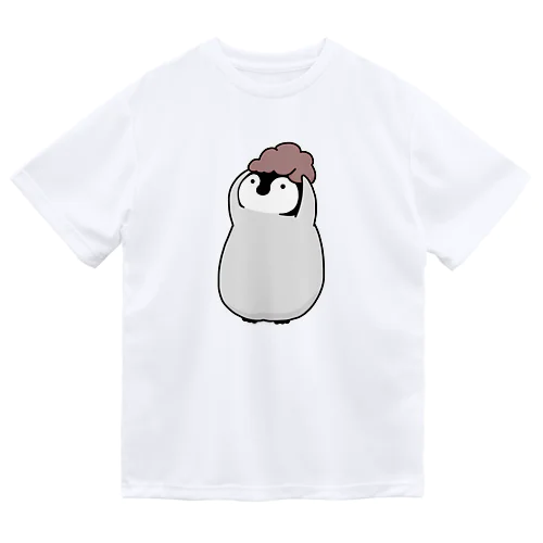 脳みそ掲げペンギン Dry T-Shirt