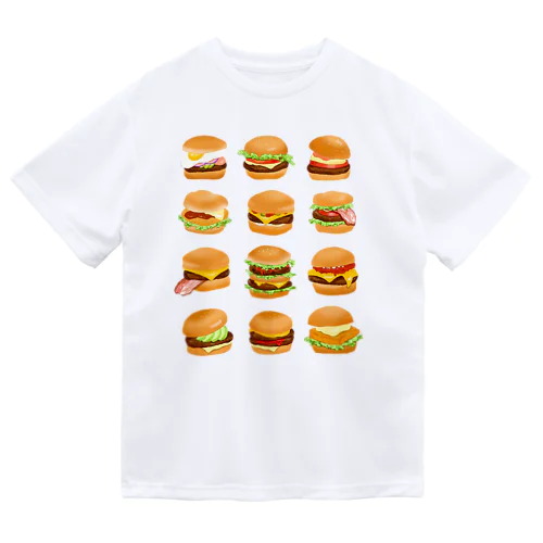 ハンバーガー！！！！！ Dry T-Shirt