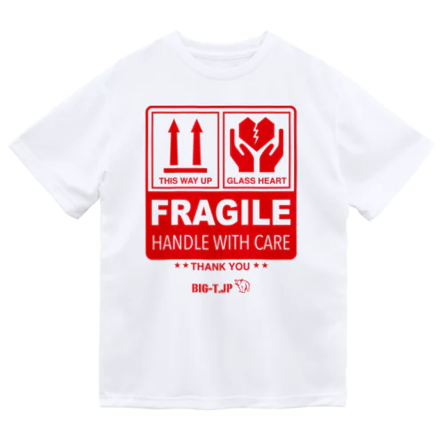 FRAGILE Tシャツ ＜ジョークTシャツ＞ Dry T-Shirt