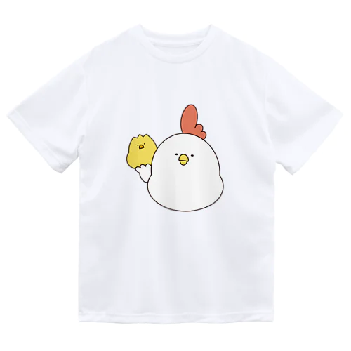 でぶどりとひよTシャツ（ワンポイント） Dry T-Shirt