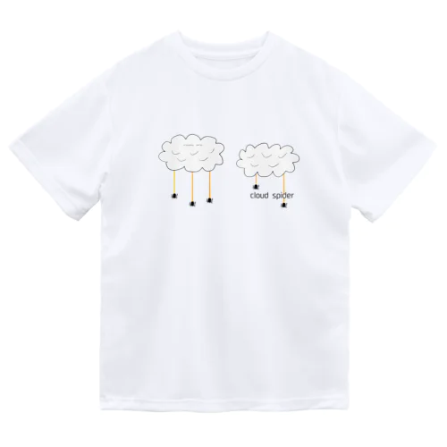 cloud spider 「雲から蜘蛛」 ドライTシャツ