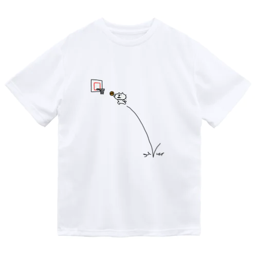 りるねこ　バスケットボール Dry T-Shirt