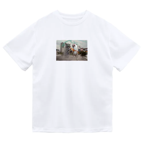 ウルトラネコ Dry T-Shirt