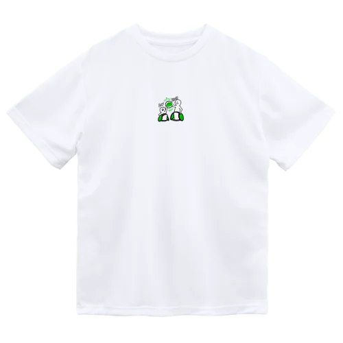 車いすバスケ　LOW&HIGH（緑） Dry T-Shirt