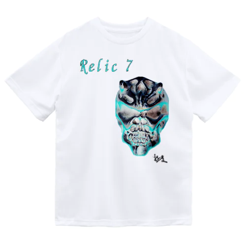 Relic 7　二角鬼スカル Dry T-Shirt