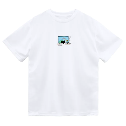 テレビたまとり猫 Dry T-Shirt