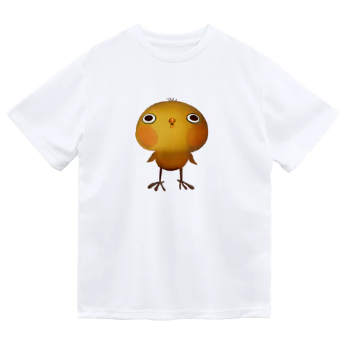 のびのびヒヨコ🐤ハッピー🎵 ドライTシャツ