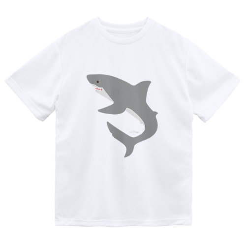 シンプルにサメさん Dry T-Shirt