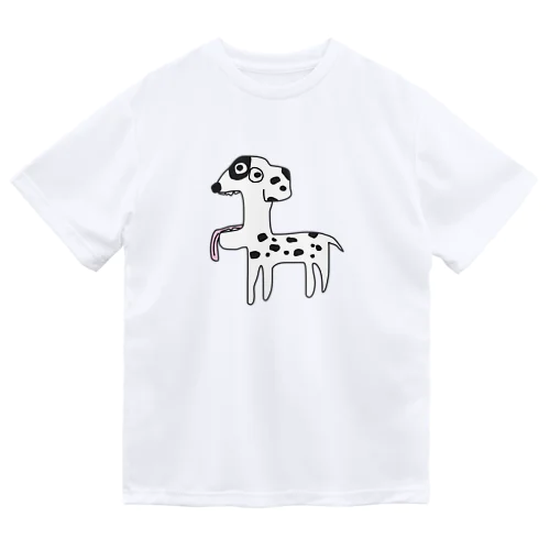 おかしな犬。1 ドライTシャツ