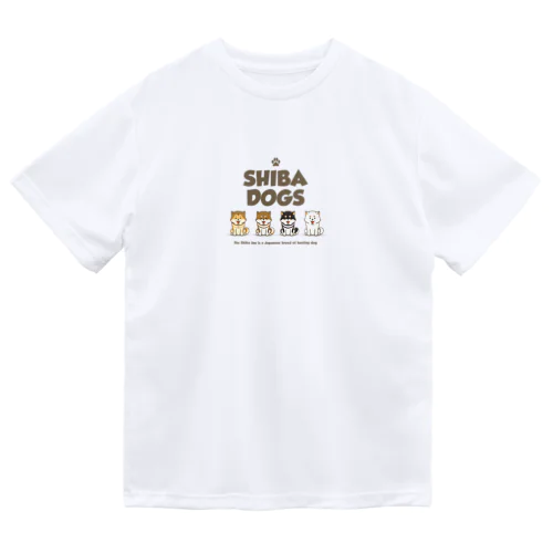 shiba-dogs ドライTシャツ